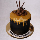 DD.1.g CHOCOLATE - Adult Birthday Cake - WILTON PATISSERIE